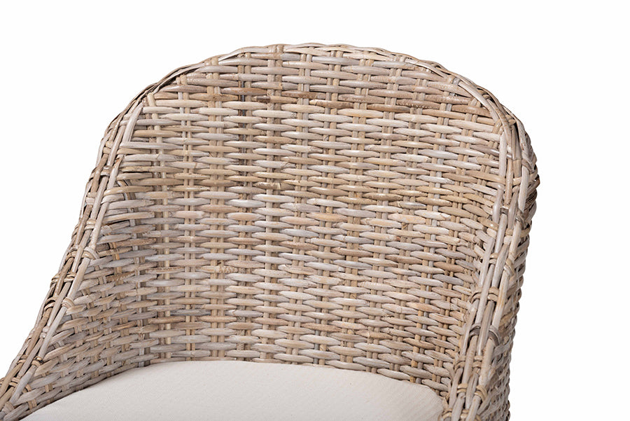 Bali & Pari Lara Kubu Rattan Counter Stool
