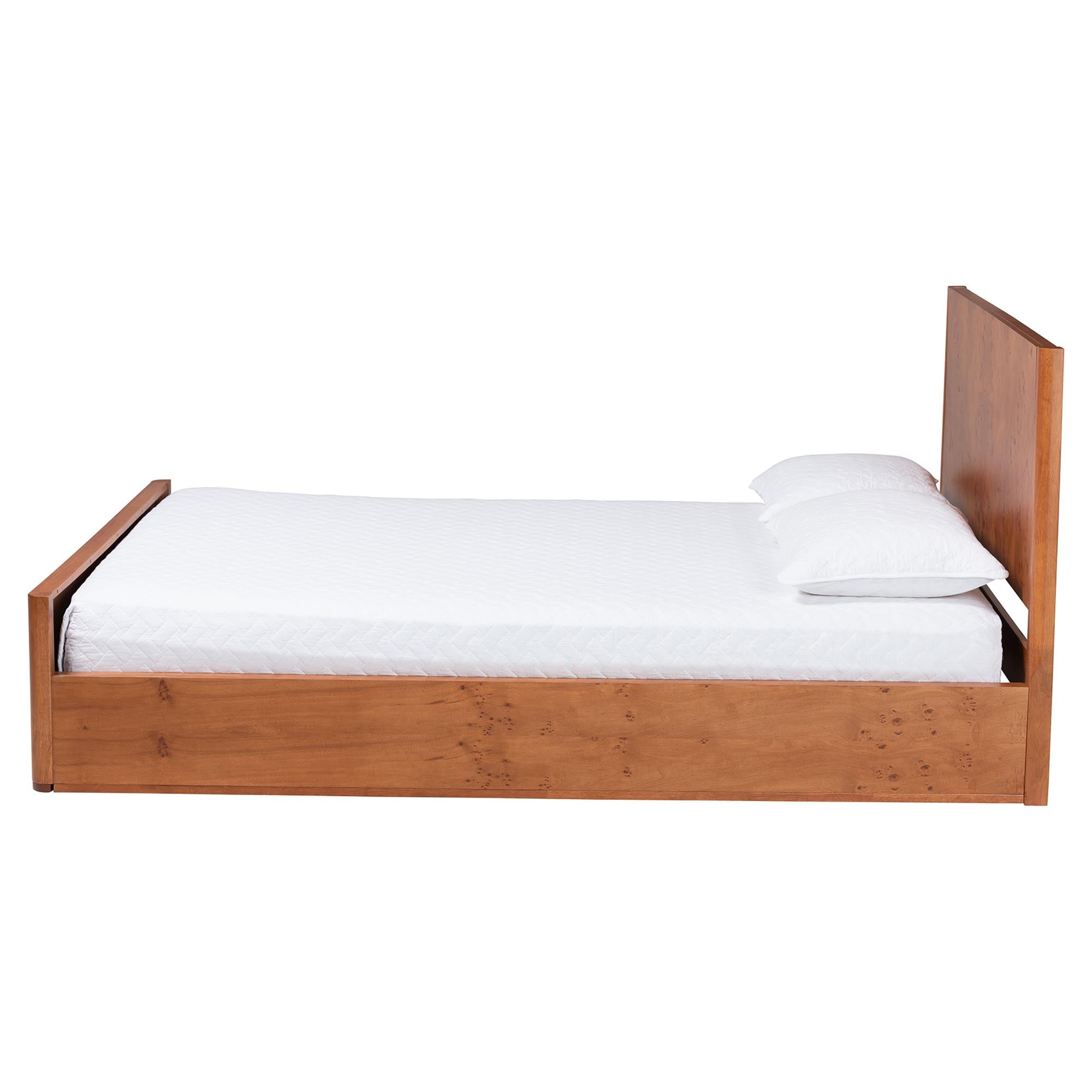 Bali & Pari Fuentes Real Burl Wood Bed