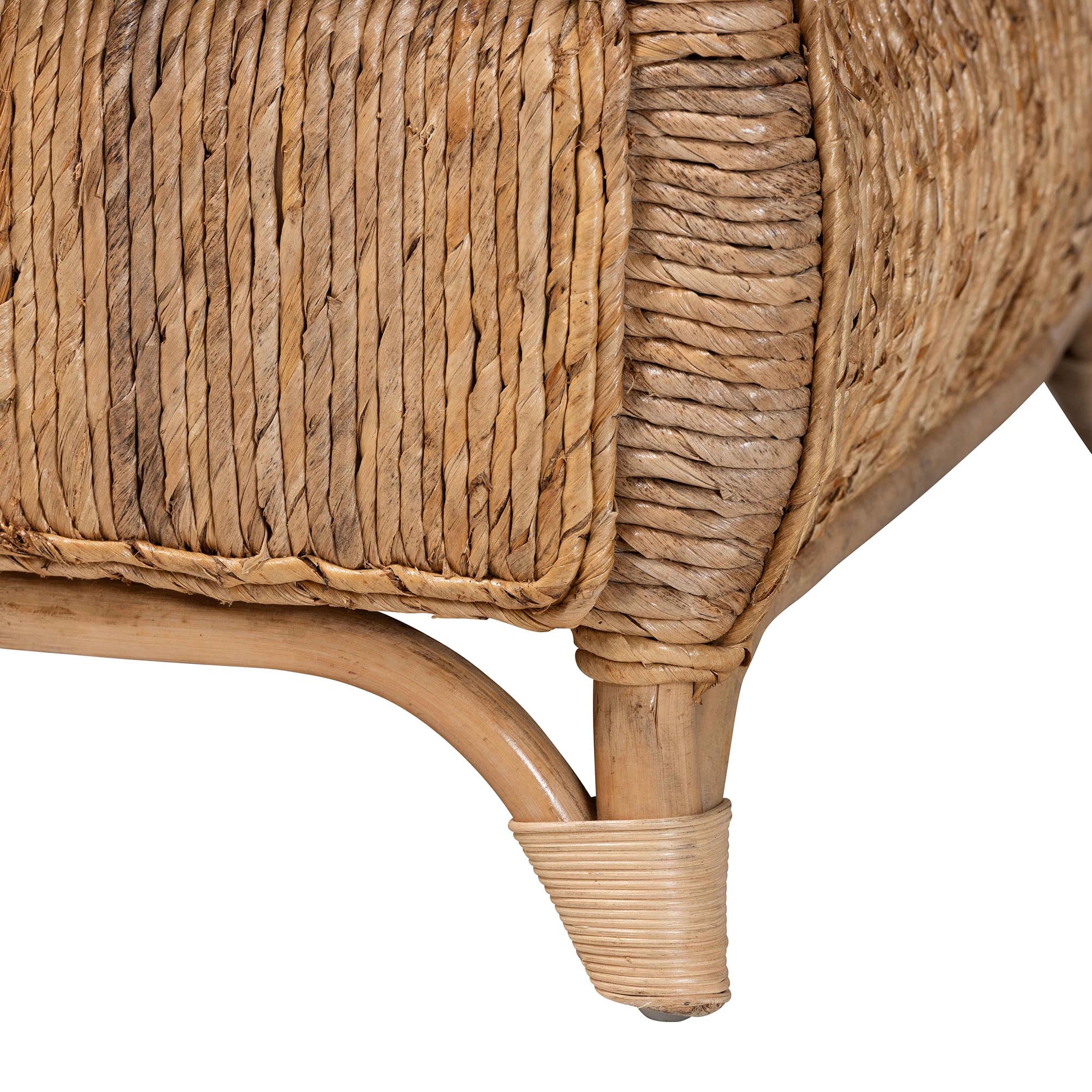 Bali & Pari Roma Rattan and Seagrass Armchair