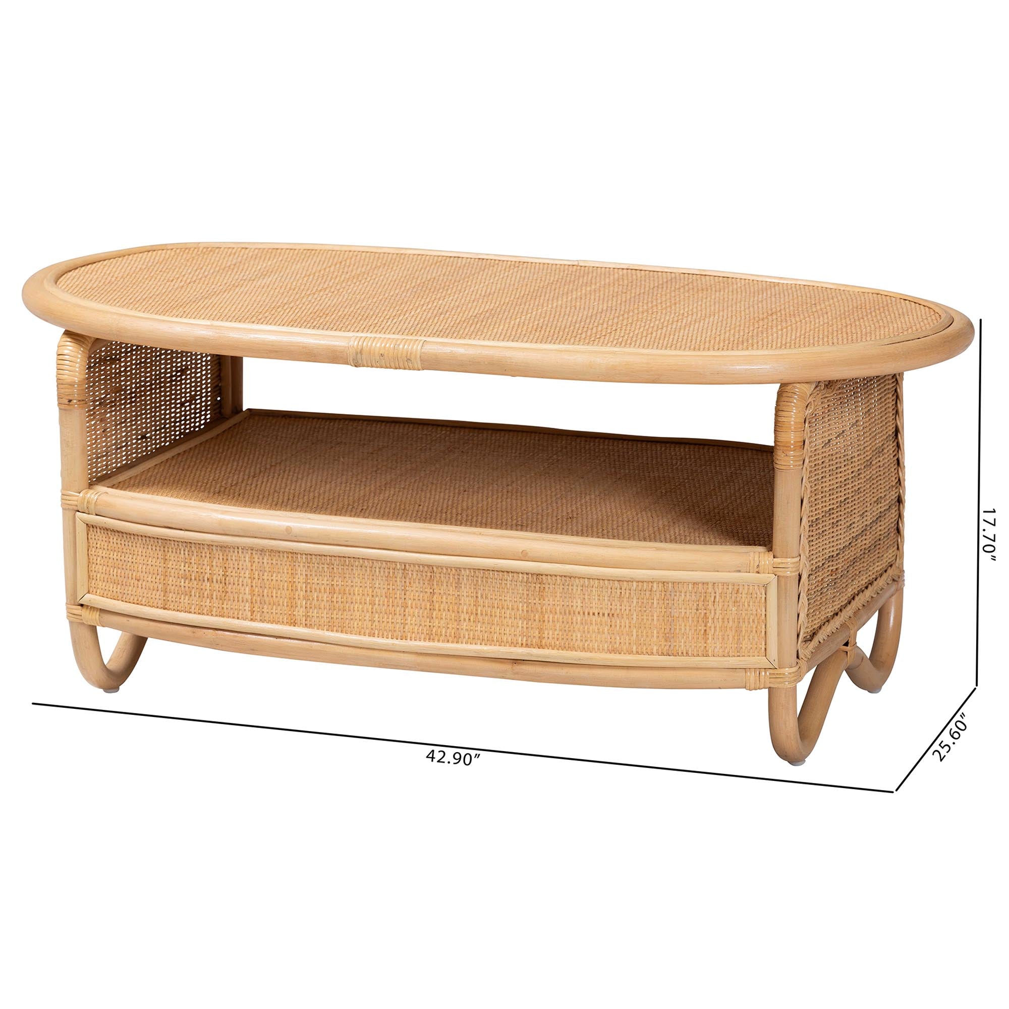 Bali & Pari Dyna Rattan Coffee Table