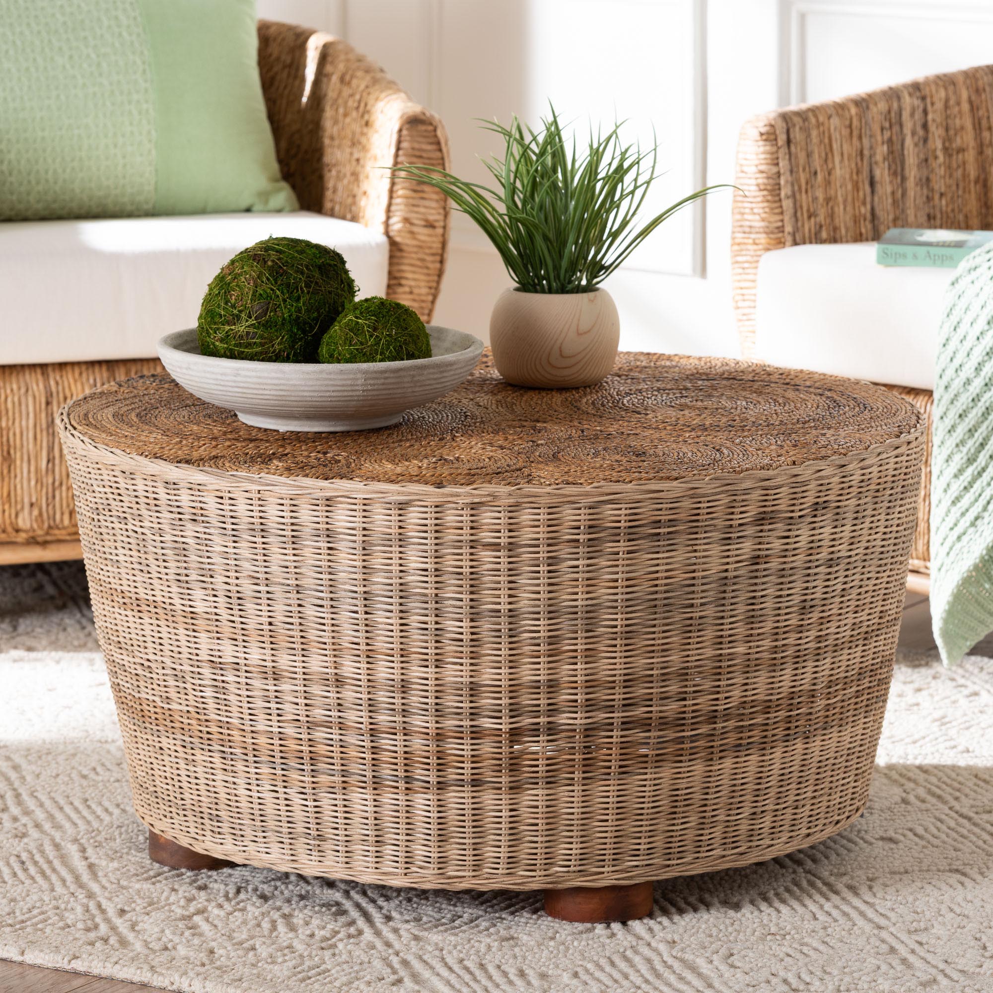 Bali & Pari Hosanna Rattan Coffee Table