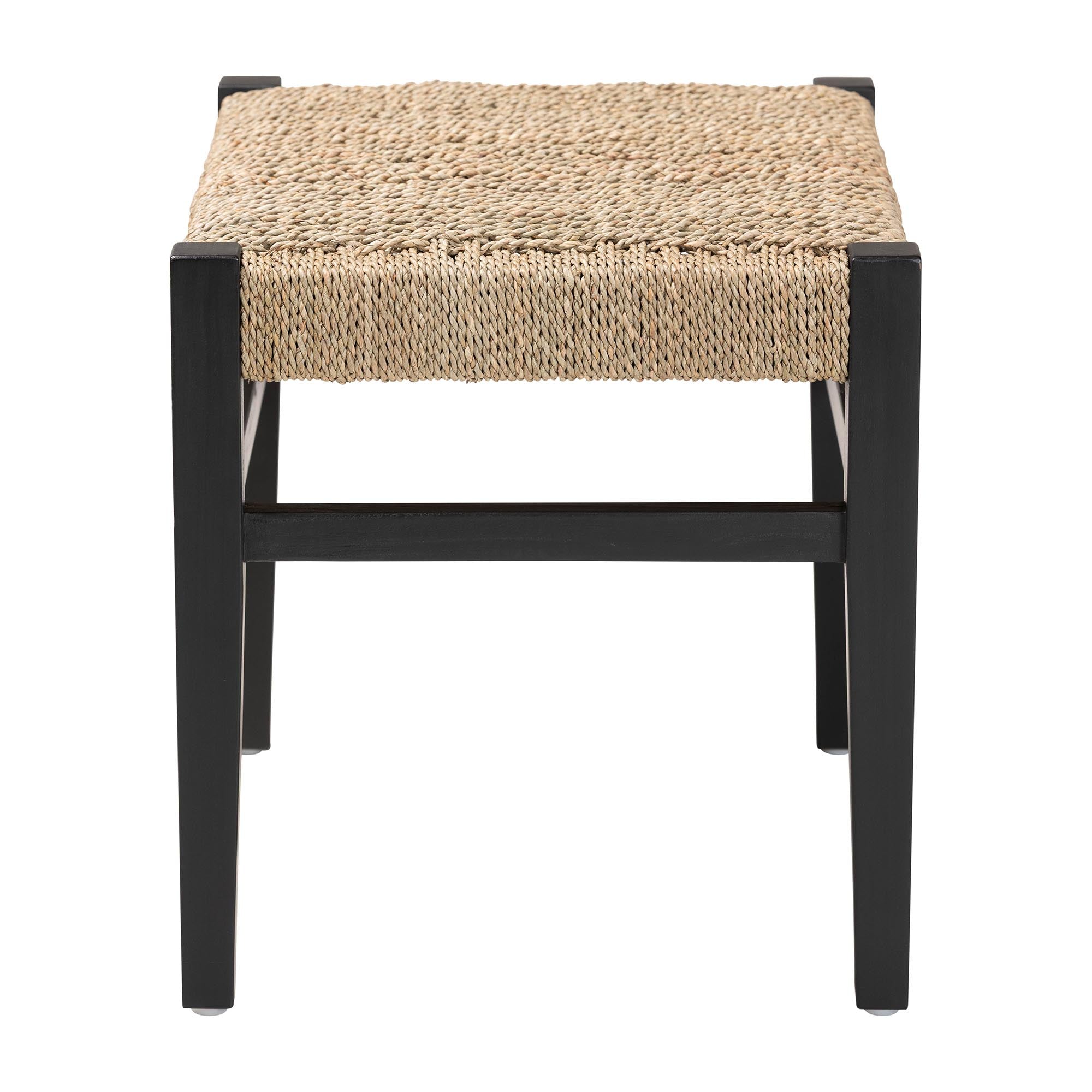 Bali & Pari Amber Seagrass Accent Bench