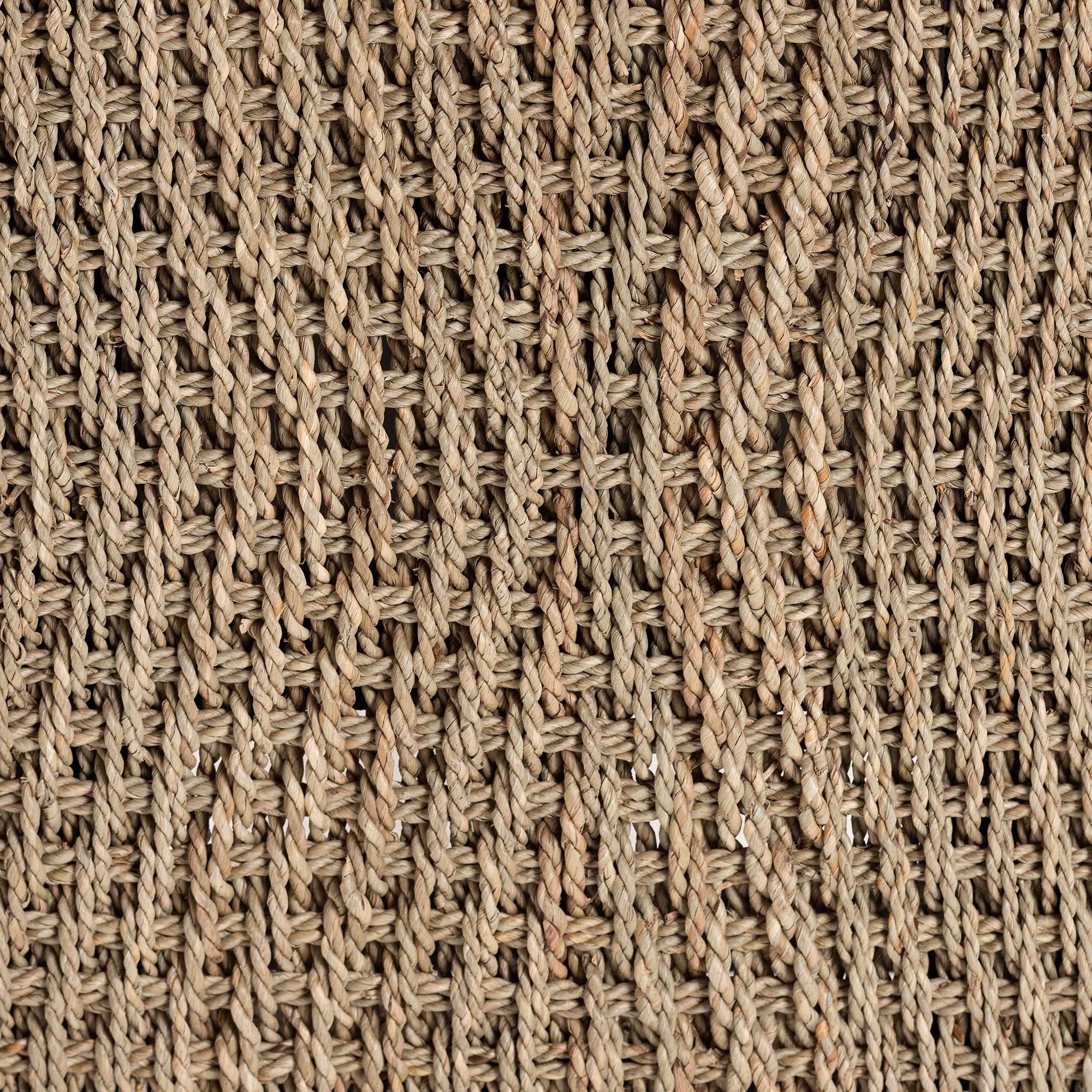 Bali & Pari Amber Seagrass Accent Bench