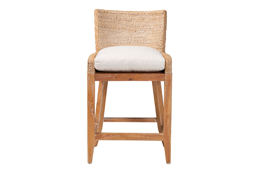 Bali & Pari Ridley Seagrass Counter Stool
