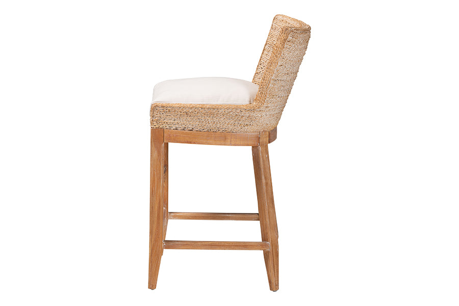 Bali & Pari Ridley Seagrass Counter Stool