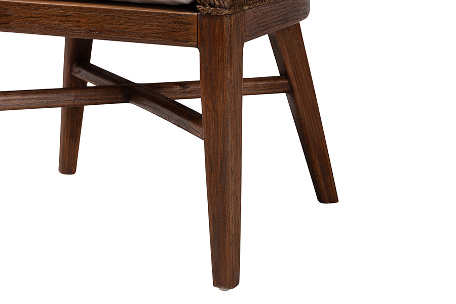 Bali & Pari Ridley Seagrass Dining Chair