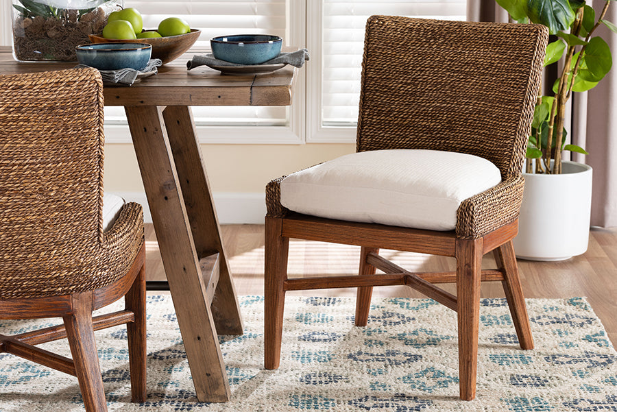 Bali & Pari Ridley Seagrass Dining Chair