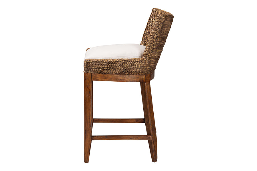 Bali & Pari Ridley Seagrass Counter Stool