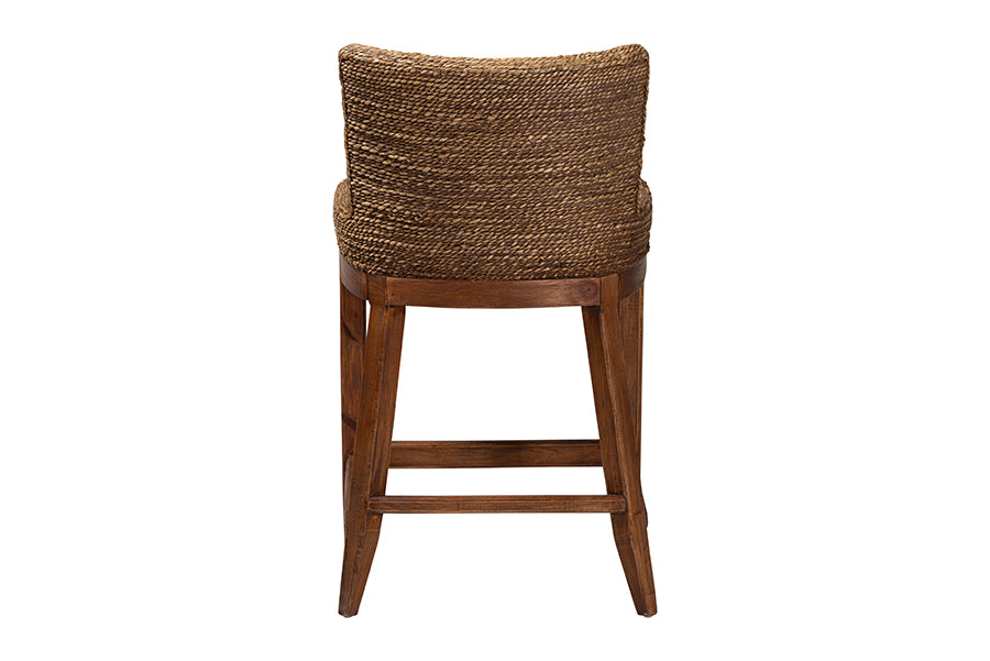 Bali & Pari Ridley Seagrass Counter Stool
