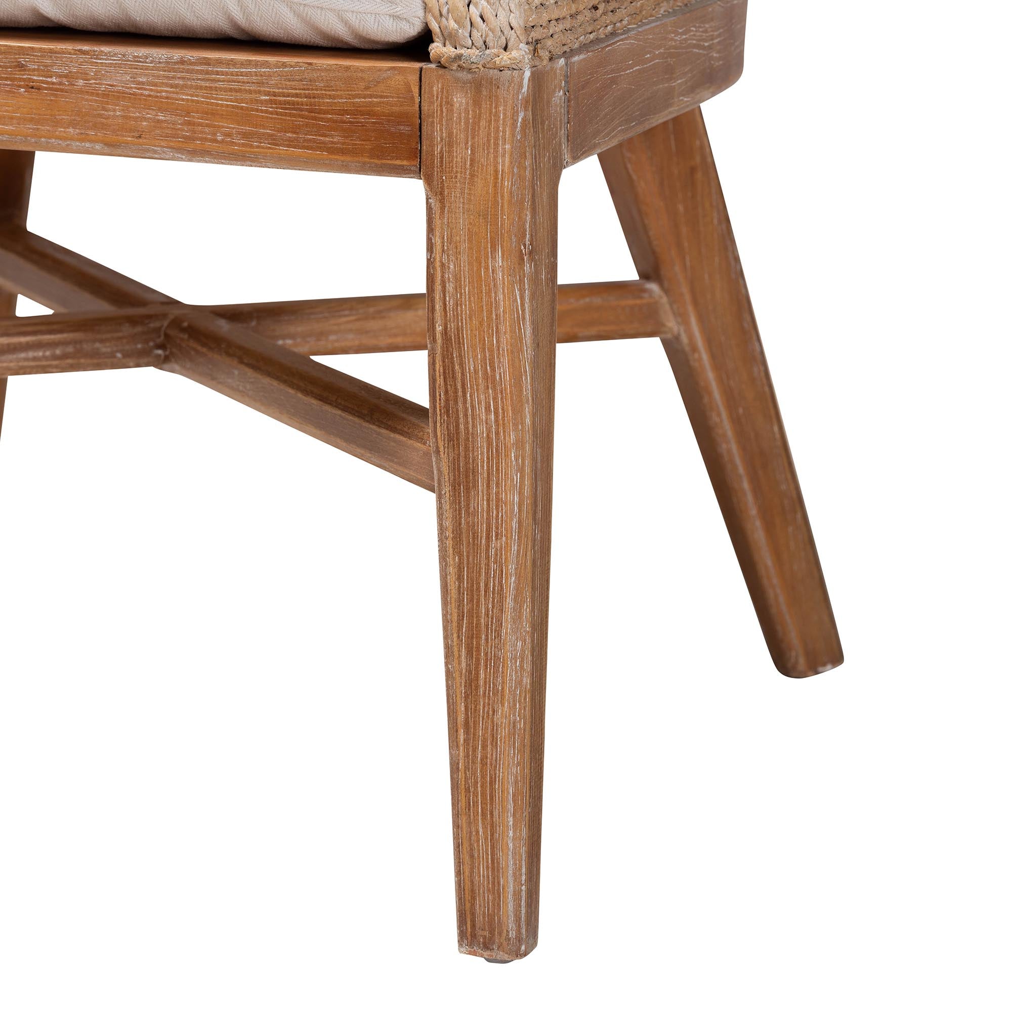 Bali & Pari Jasper Seagrass Dining Chair