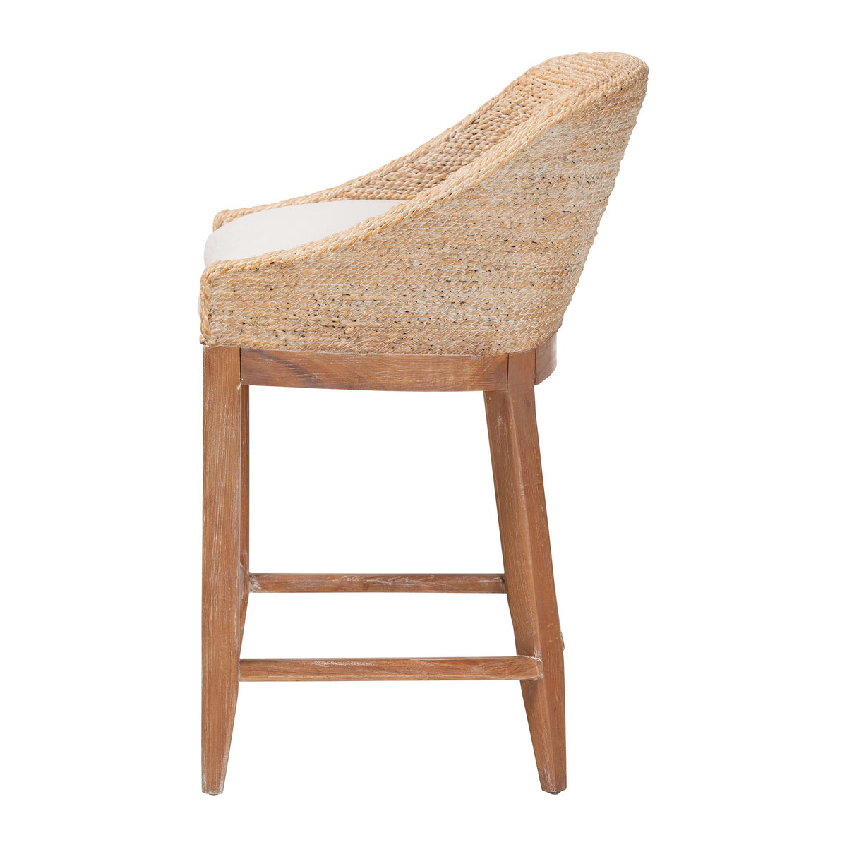 Bali & Pari Jasper Seagrass Counter Stool