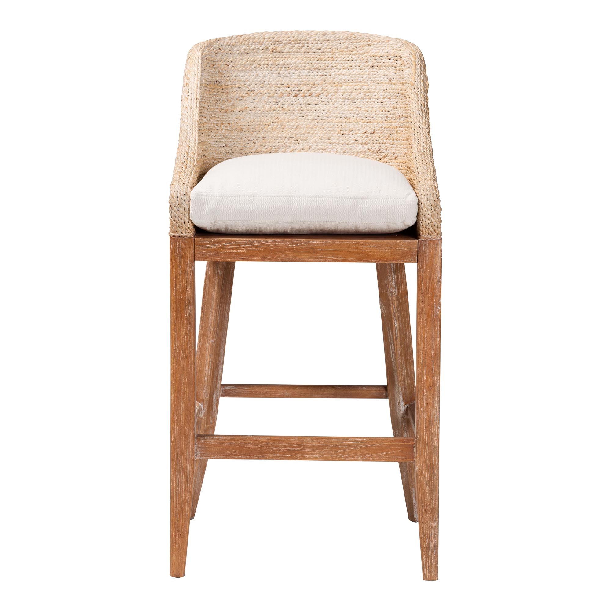 Bali & Pari Jasper Seagrass Bar Stool