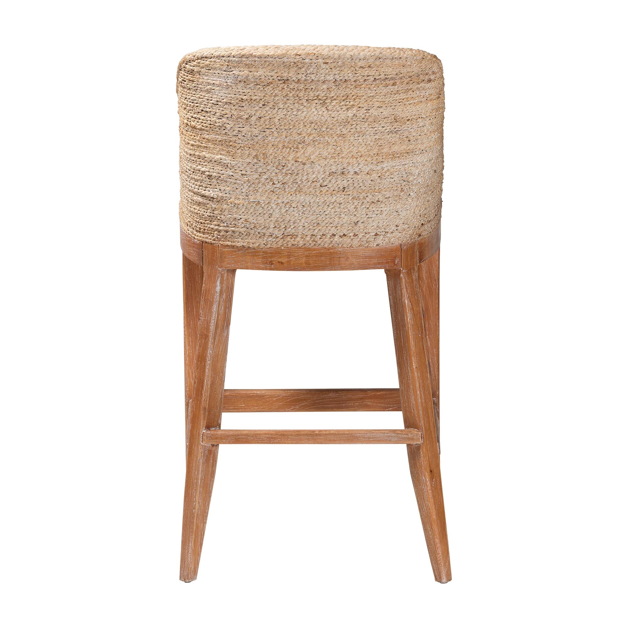 Bali & Pari Jasper Seagrass Bar Stool