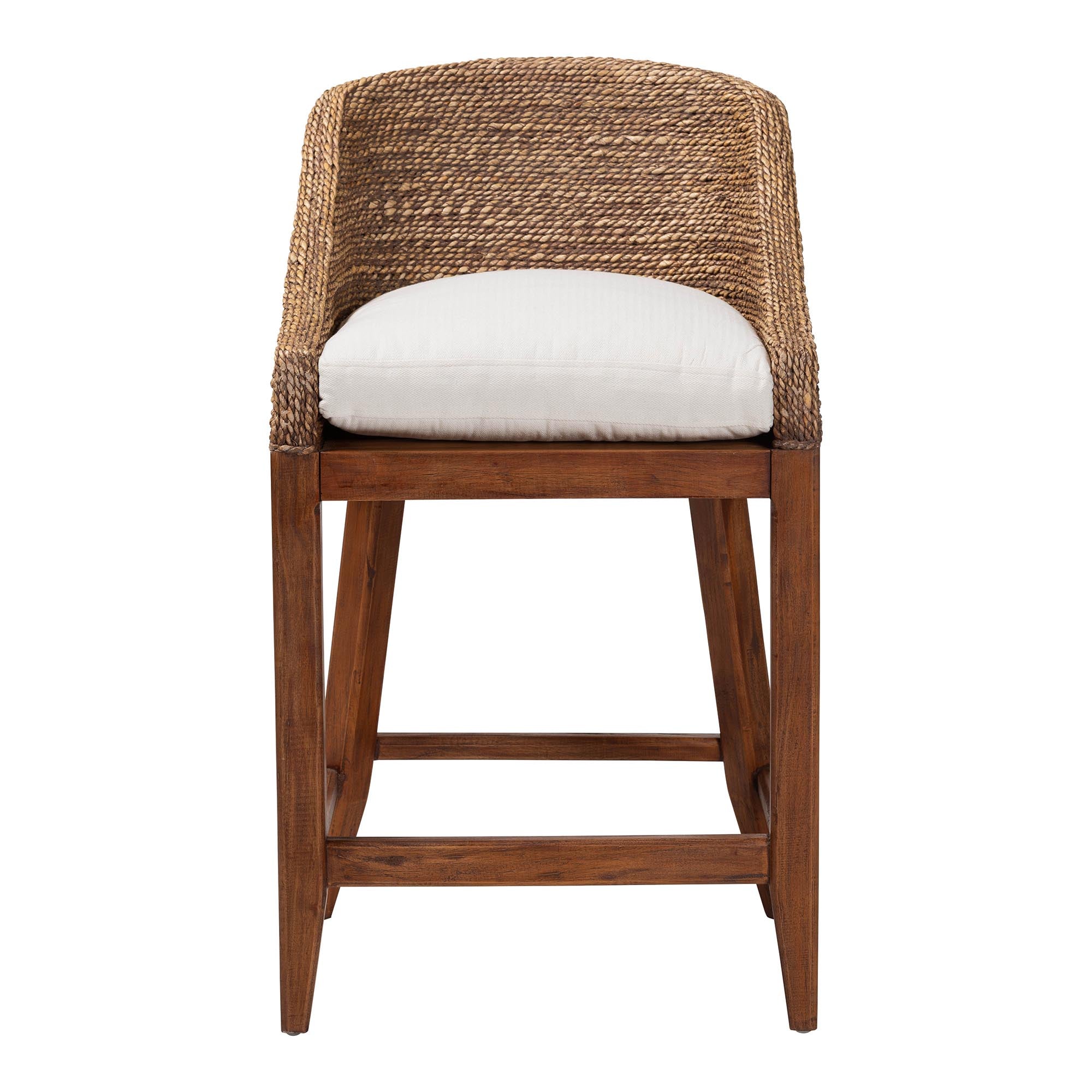 Bali & Pari Jasper Seagrass Counter Stool
