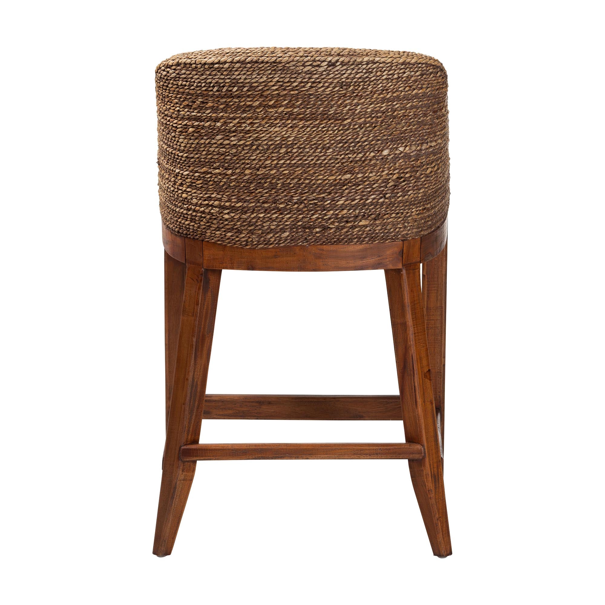Bali & Pari Jasper Seagrass Counter Stool
