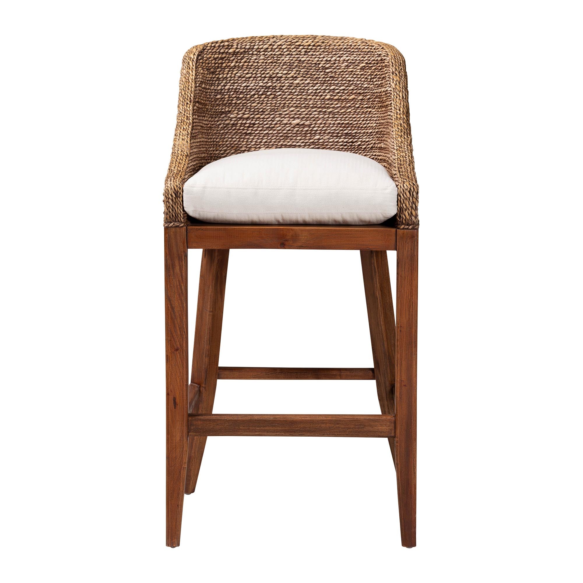 Bali & Pari Jasper Seagrass Bar Stool