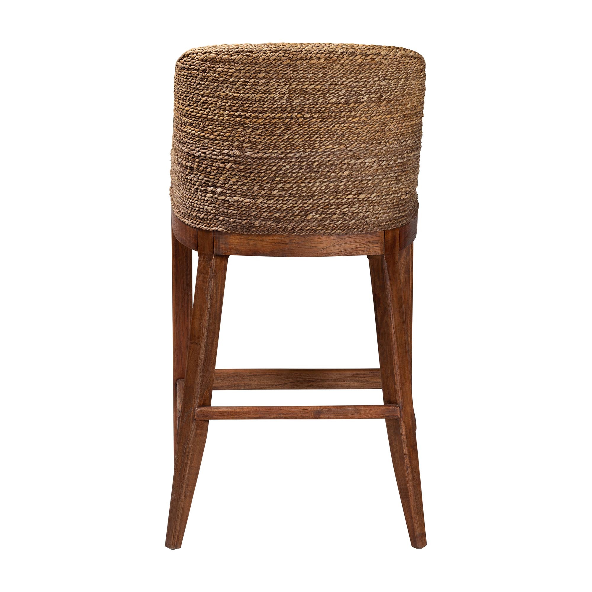 Bali & Pari Jasper Seagrass Bar Stool