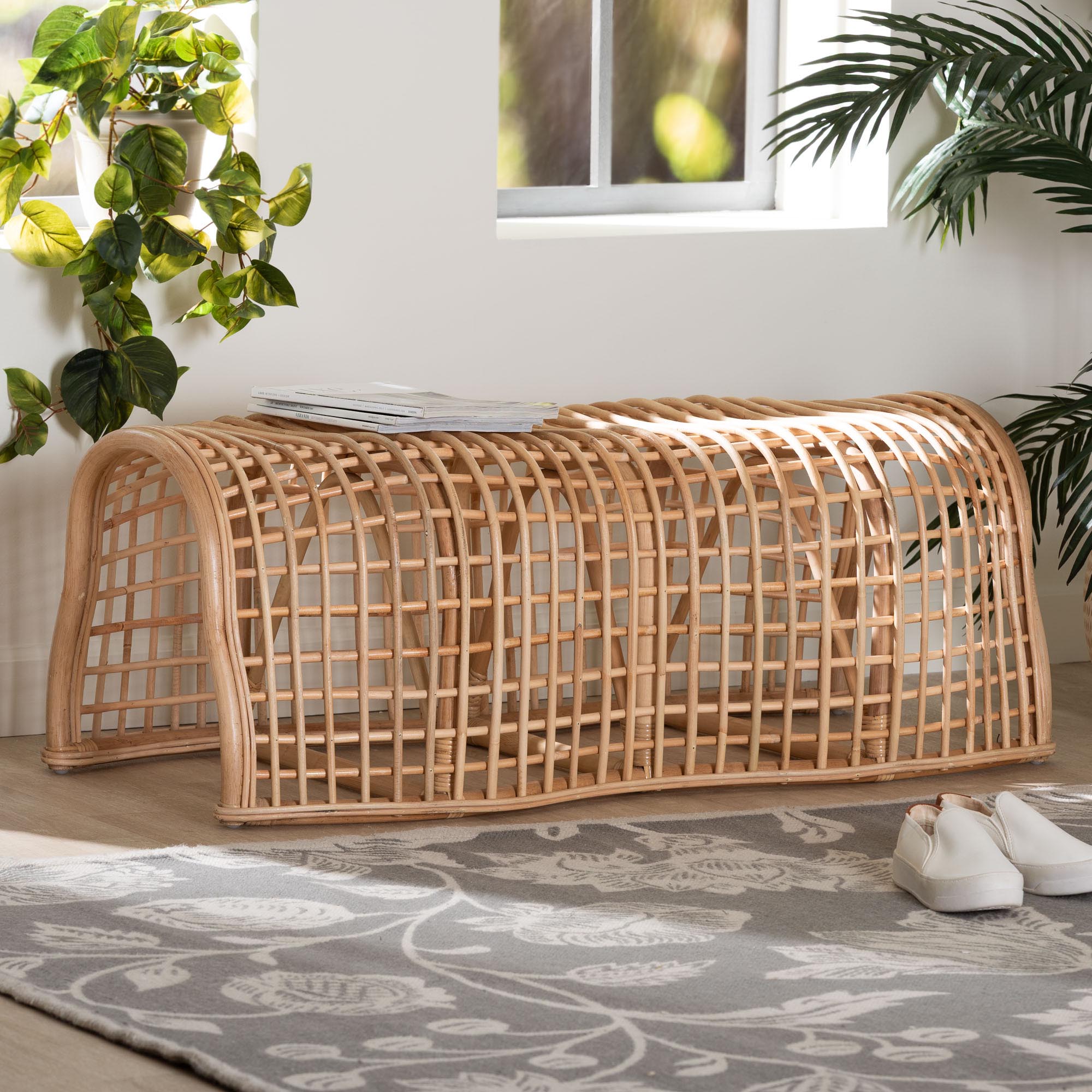 Bali & Pari Daiki Rattan Bench