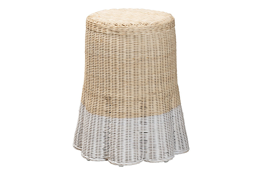 Bali & Pari Sarna Rattan End Table