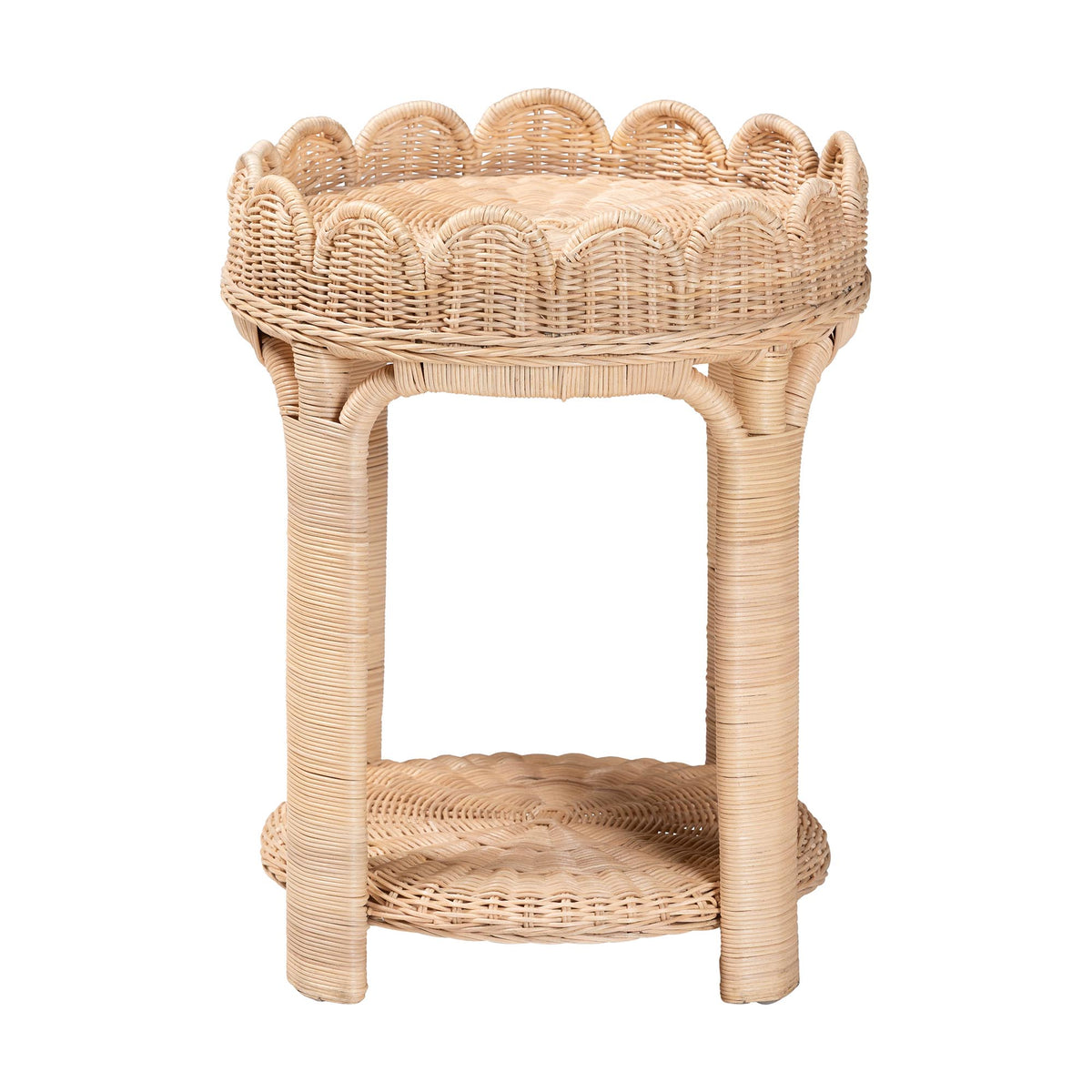 Bali & Pari Latoya Rattan End Table