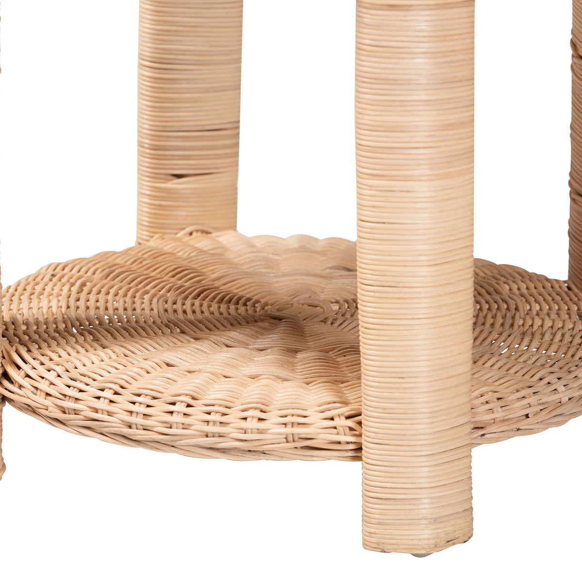Bali & Pari Latoya Rattan End Table