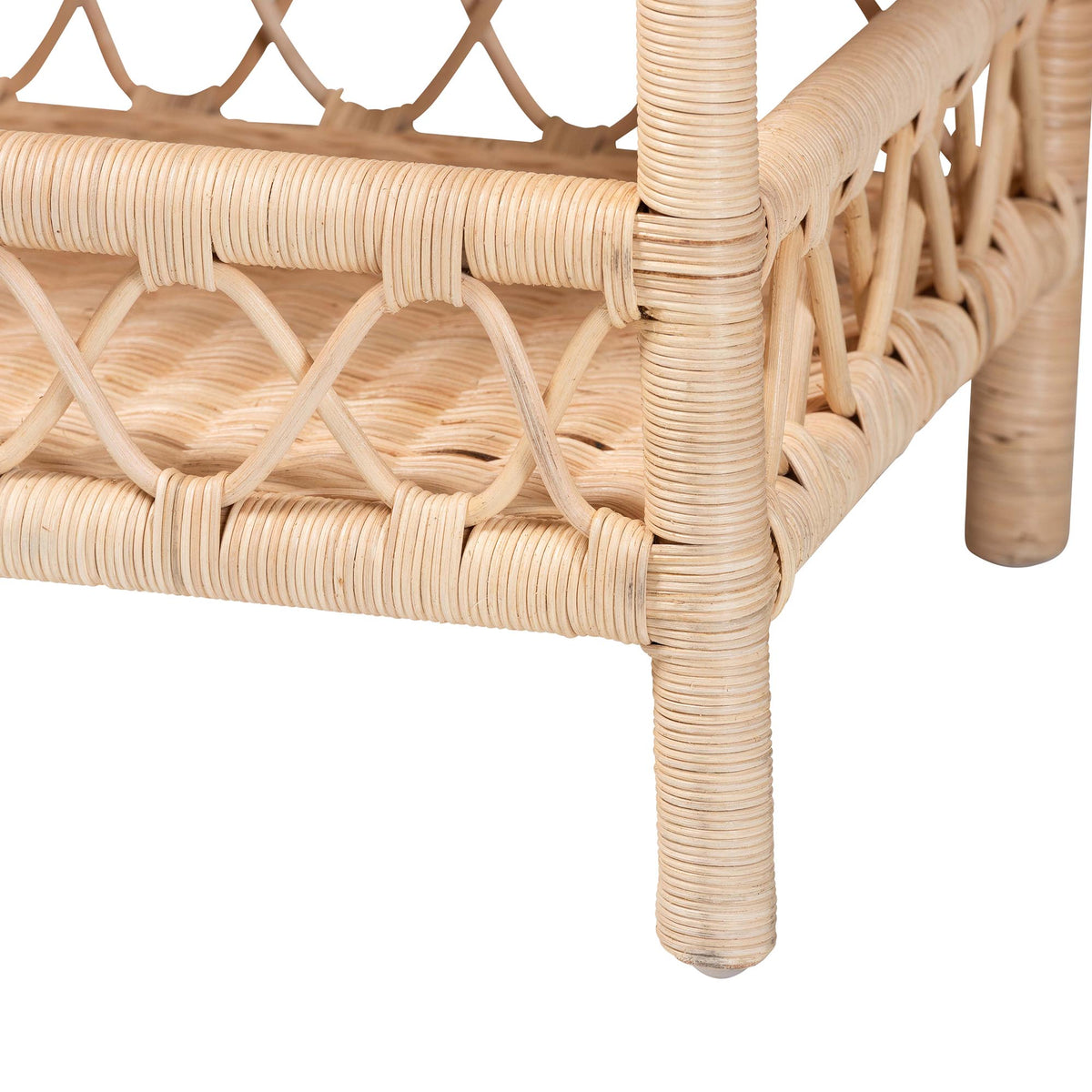 Bali & Pari Eloisa Rattan End Table
