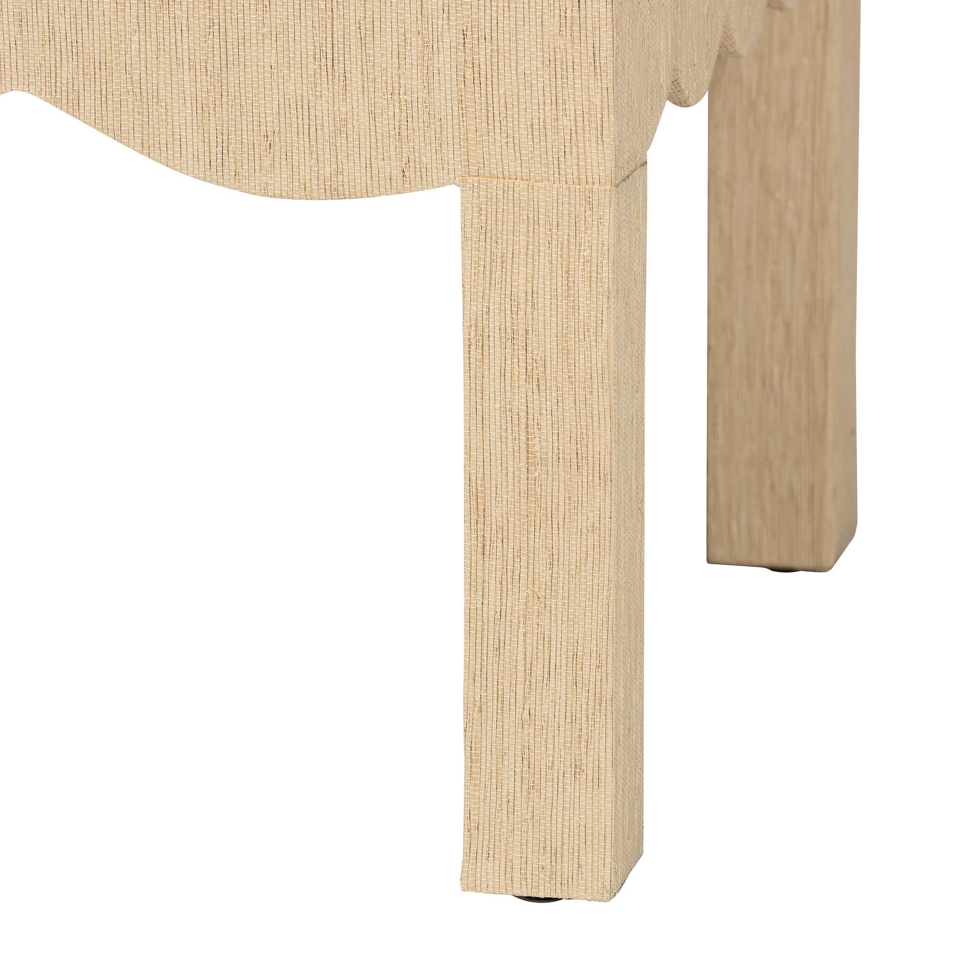 Bali & Pari Mason Grasscloth Coffee Table