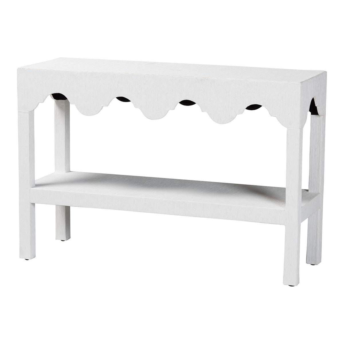 Bali & Pari Nolan Grasscloth Console Table