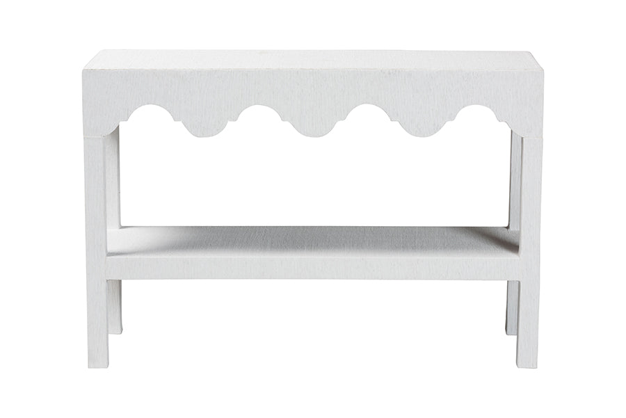 Bali & Pari Nolan Grasscloth Console Table
