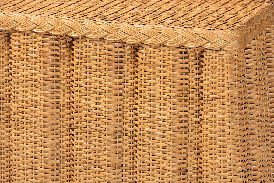 Bali & Pari Andrea Rattan Console Table
