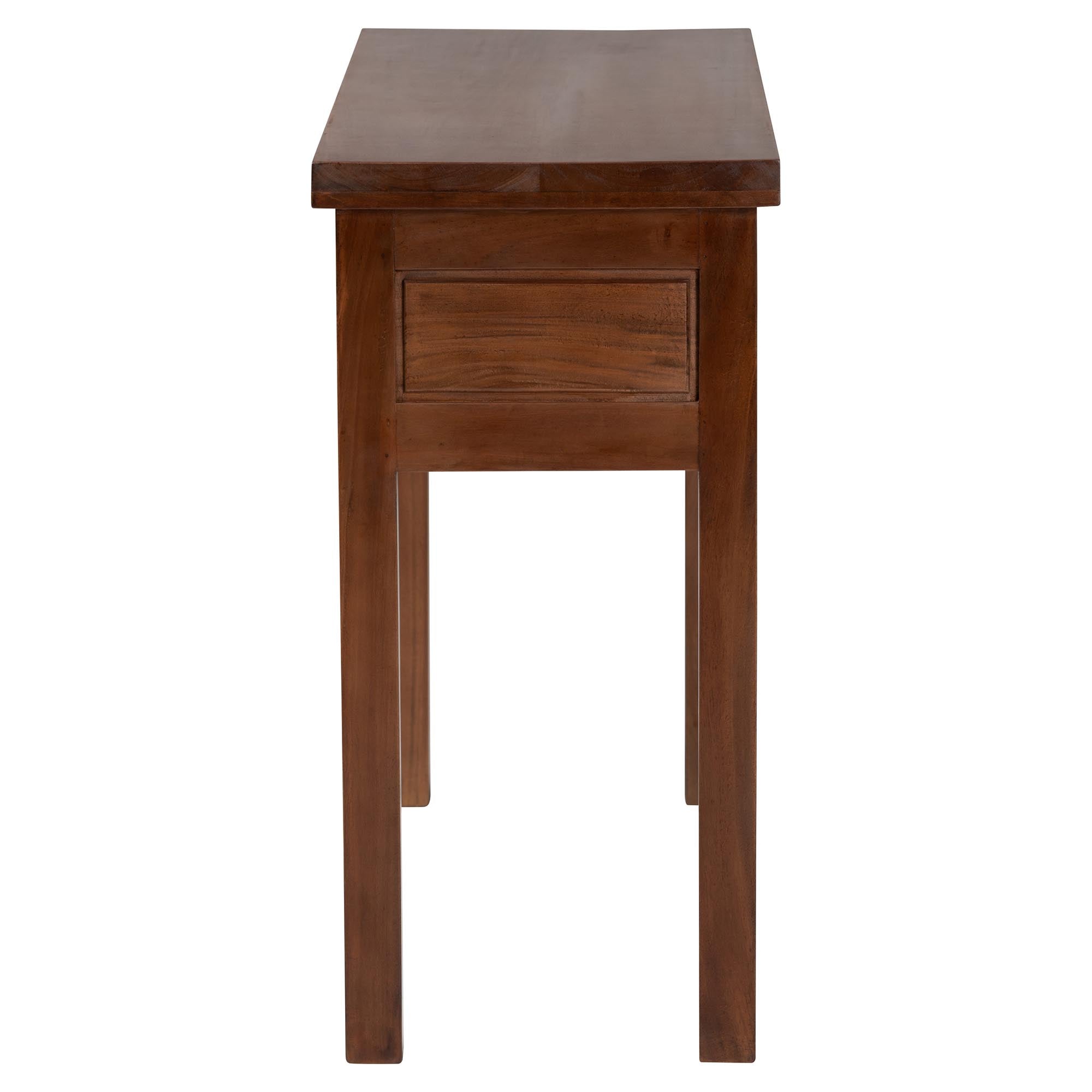 Bali & Pari Alannis Mahogany Wood Console Table