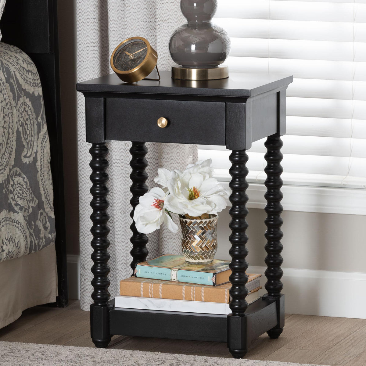 Terentia 1-Drawer Nightstand
