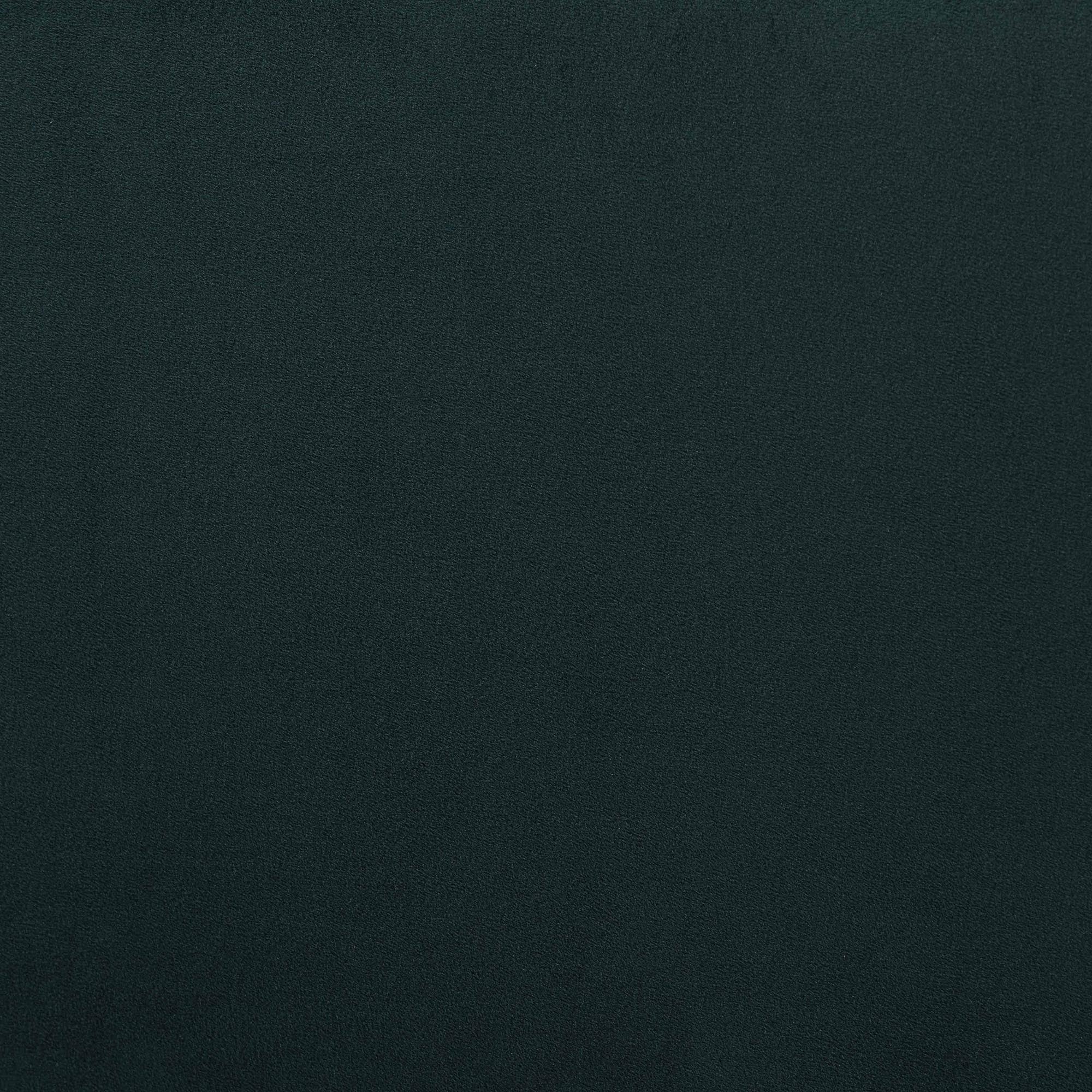 Gerianne Velvet Upholstered Platform Bed - Classic European Bed Frame with Scalloped Headboard and Wood Trim, Modern Luxe Bedroom Furniture,