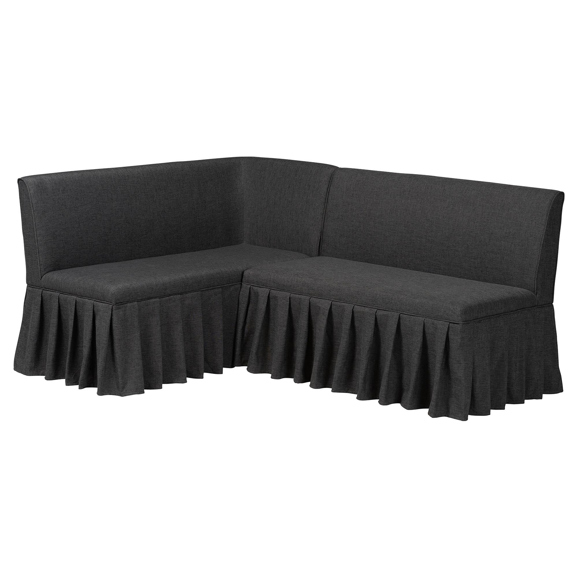 Bryna 2-Piece Fabric Upholstered Dining Nook Bench Set