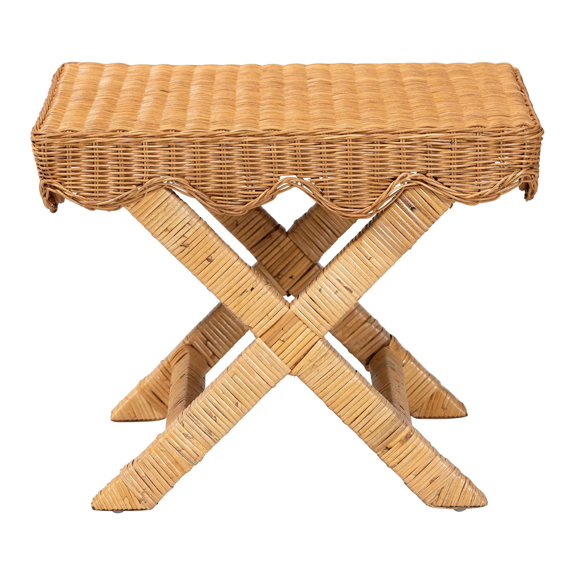 Bali & Pari Modesta Rattan Accent Bench