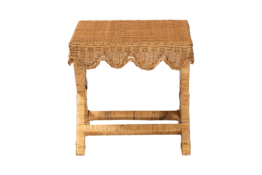 Bali & Pari Modesta Rattan Accent Bench