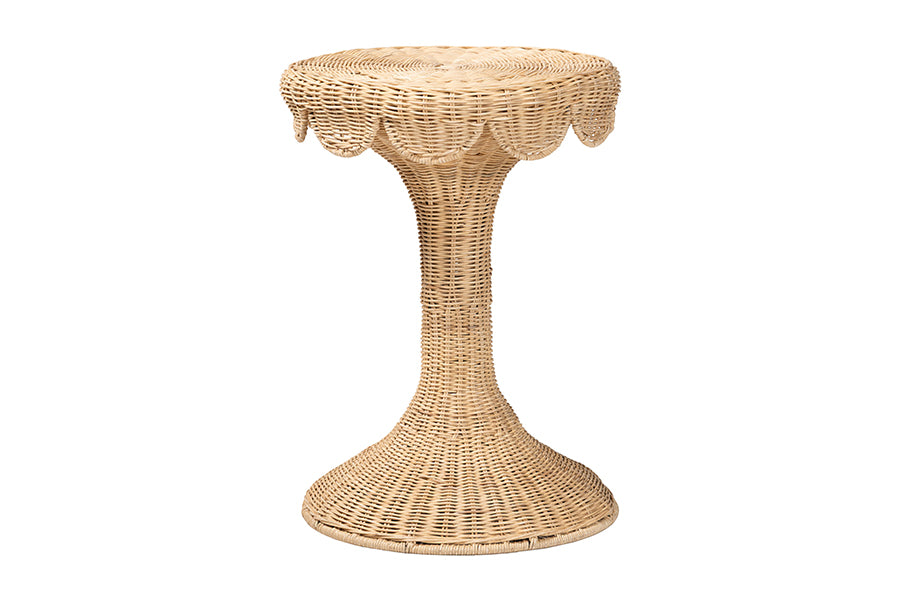 Bali & Pari Natala Rattan End Table
