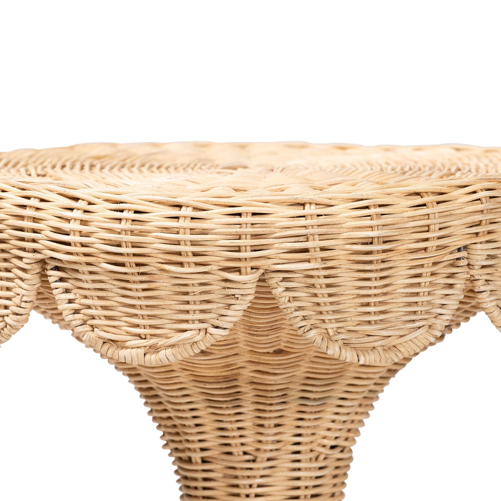 Bali & Pari Natala Rattan End Table
