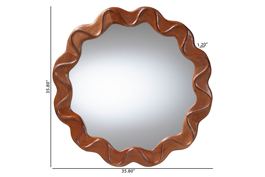 Bali & Pari Bahati Round Wall Mirror
