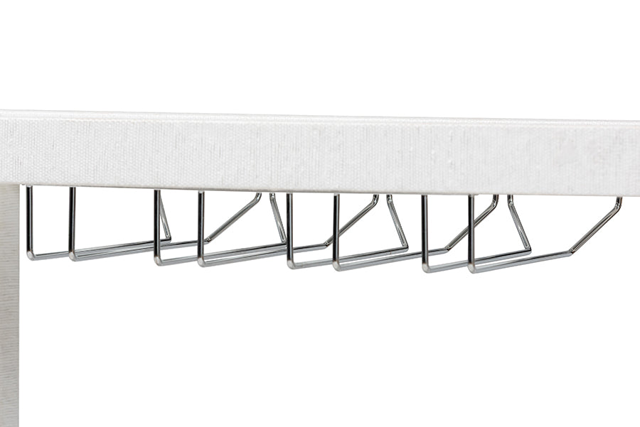 Bali & Pari Oaklynn Grasscloth Wine Rack
