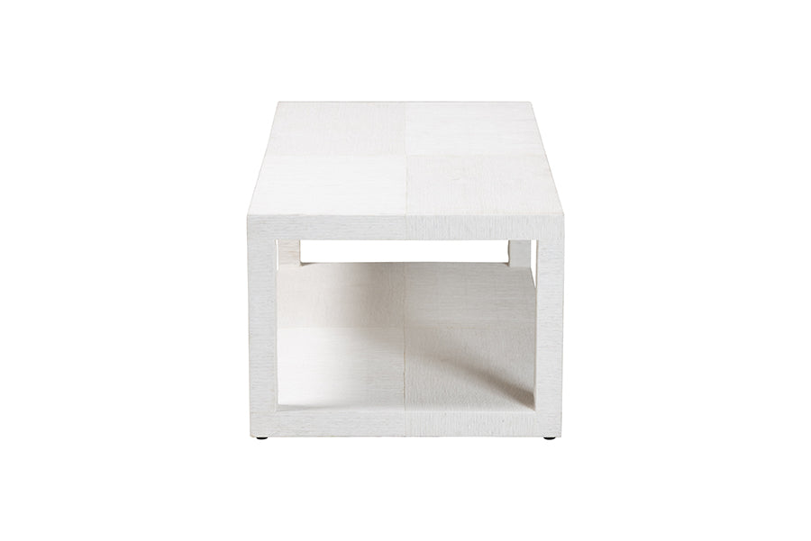 Bali & Pari Oaklynn Grasscloth Coffee Table