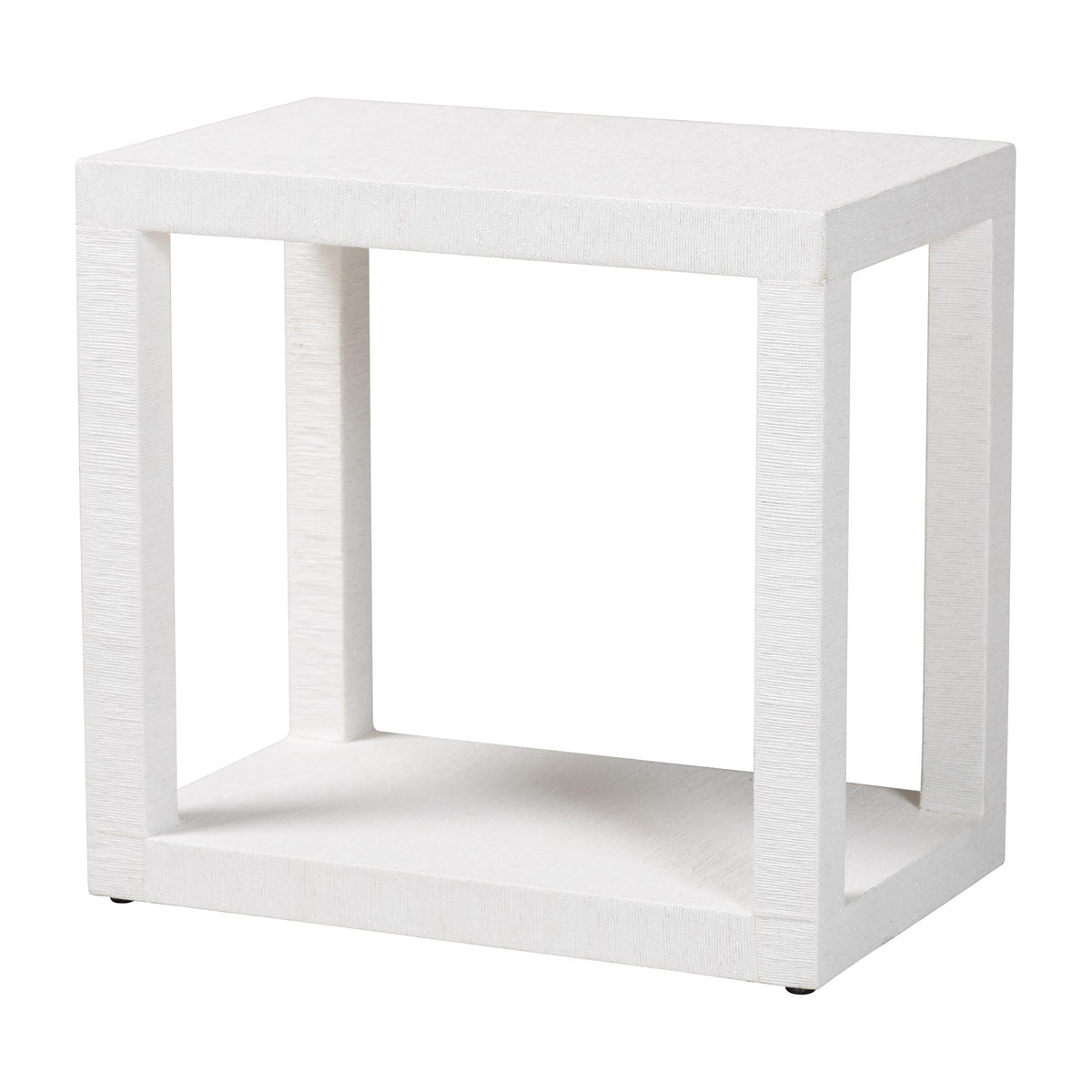 Bali & Pari Oaklynn Grasscloth End Table