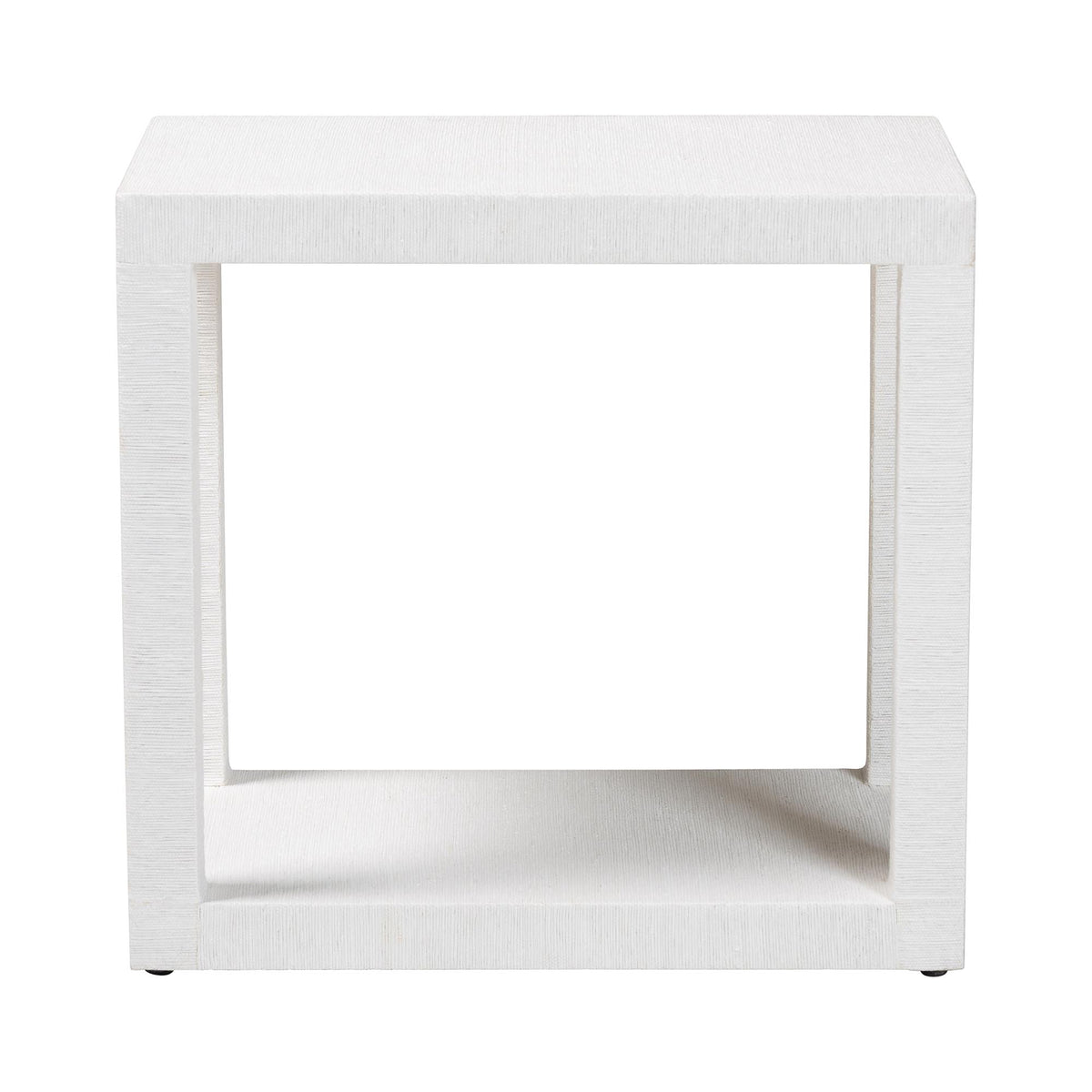 Bali & Pari Oaklynn Grasscloth End Table