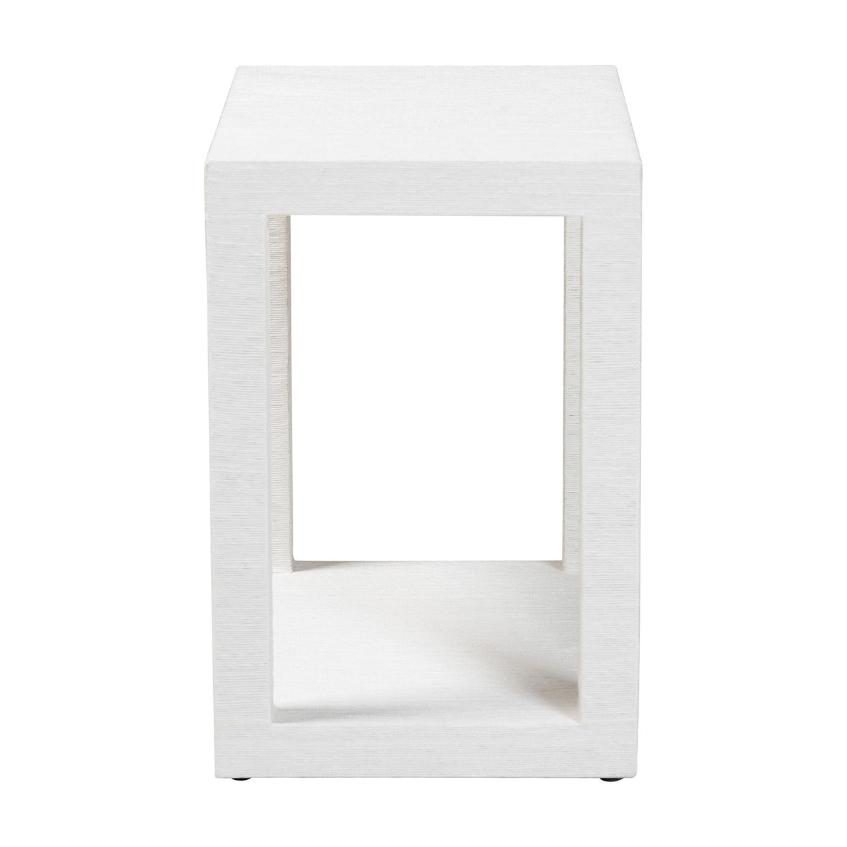 Bali & Pari Oaklynn Grasscloth End Table