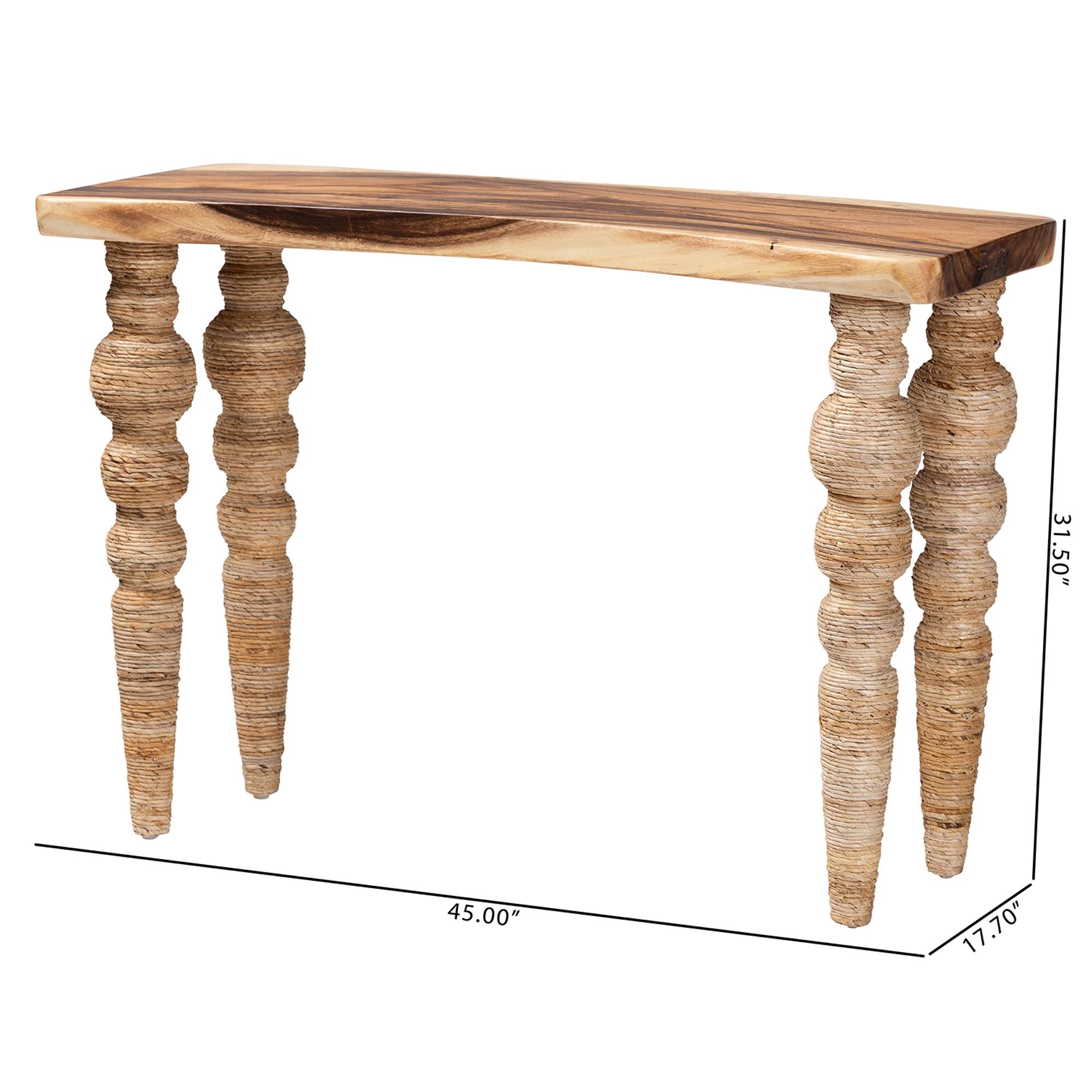 Bali & Pari Nasnan Teak Wood Console Table
