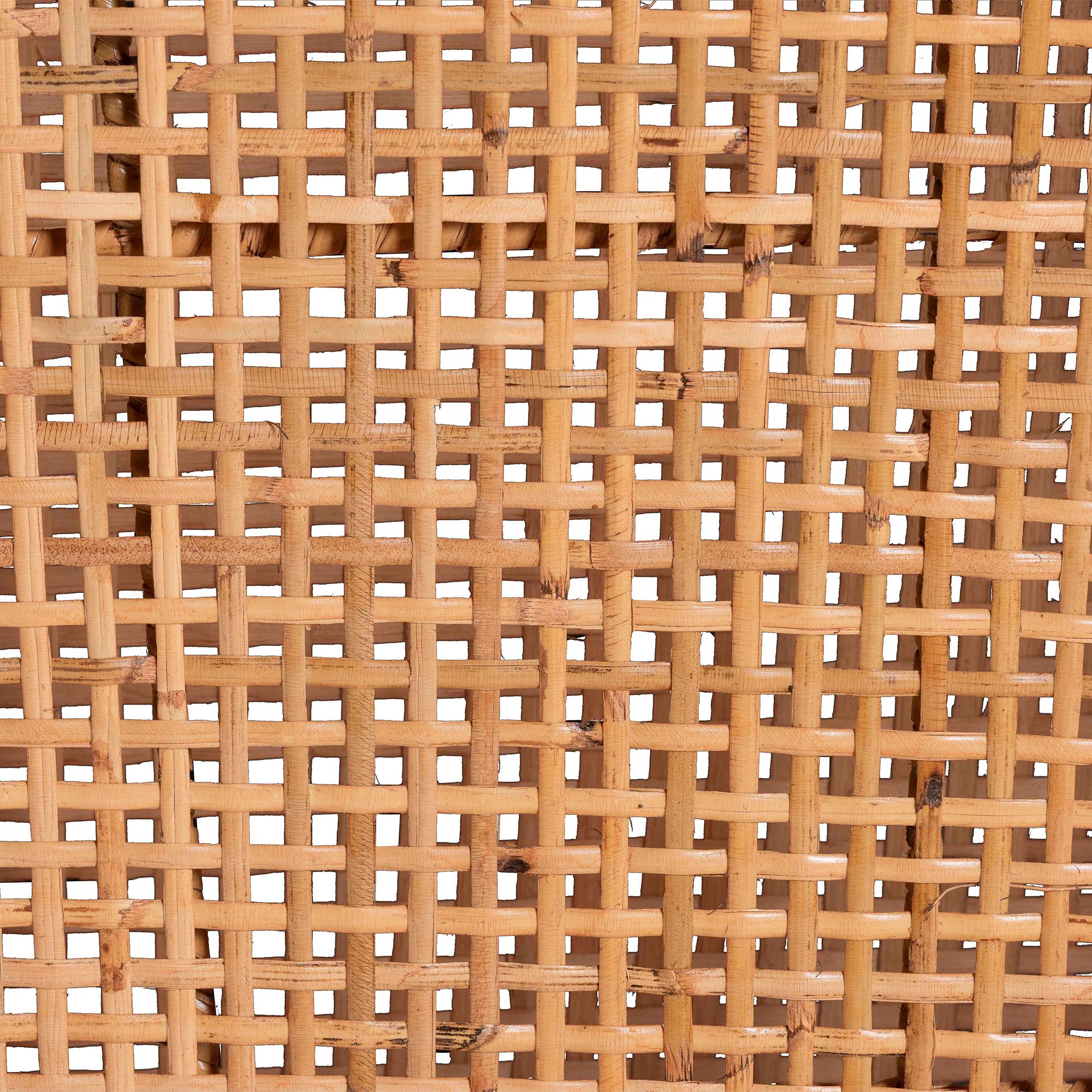 bali & pari Lesia Rattan Dining Chair with Cushion - Handwoven Wicker Side Chair with Mahogany Wood Frame, Coastal Boho Style Seating for Kitchen or Dining Room