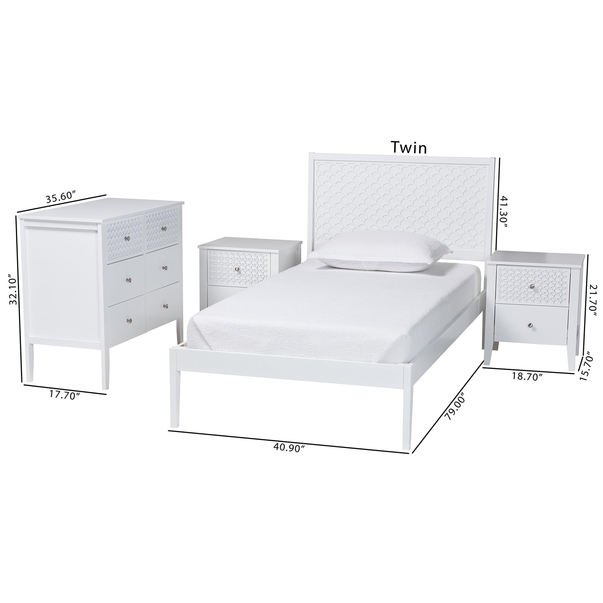 Lara 4-Piece Bedroom Set
