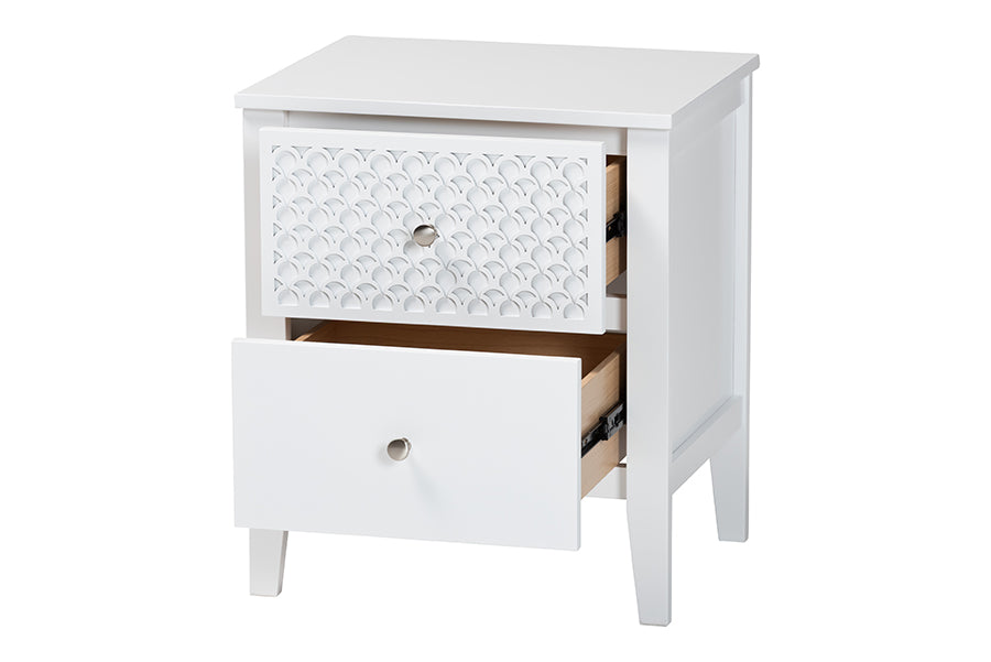 Lara 2-Drawer Nightstand