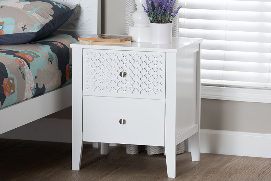 Lara 2-Drawer Nightstand