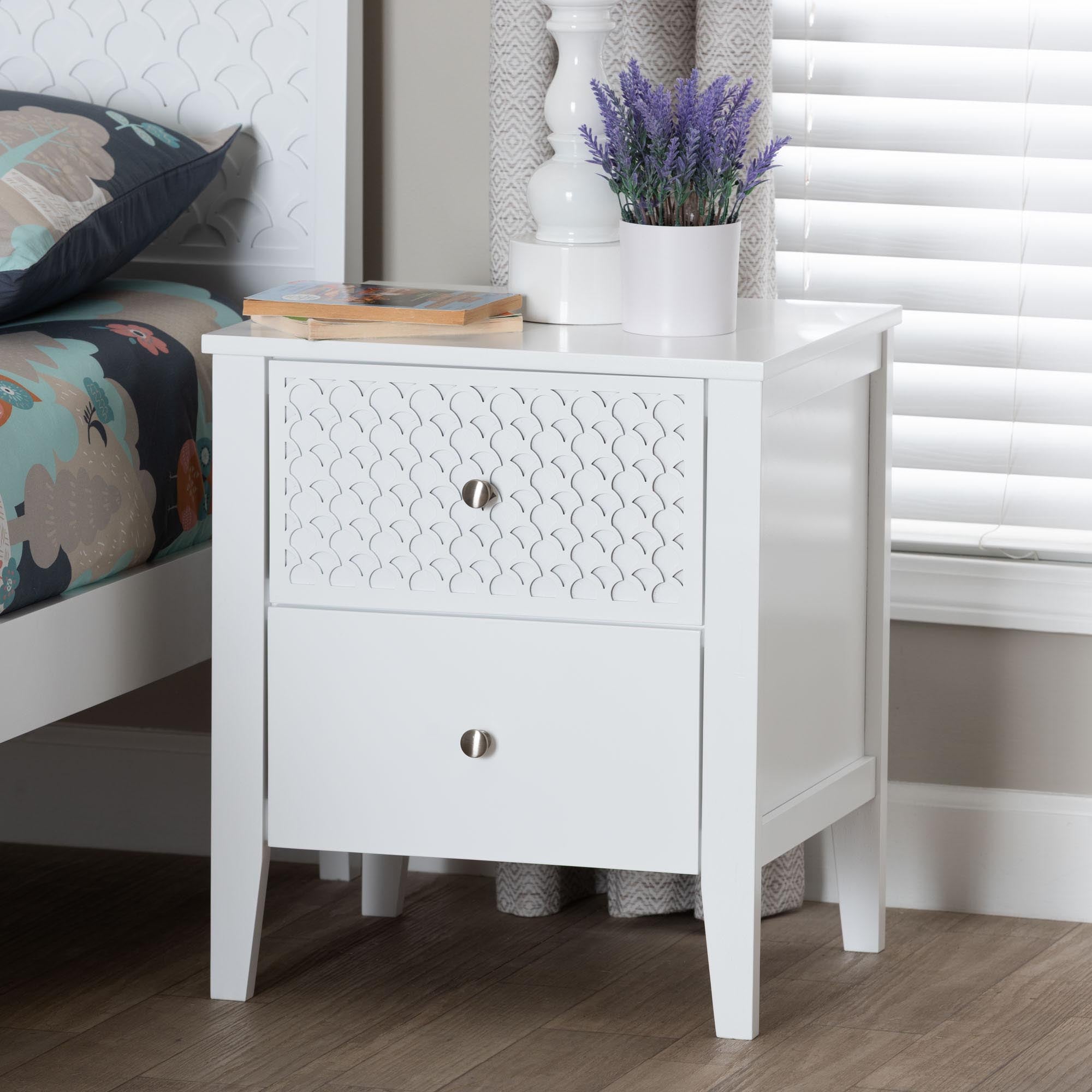 Lara 2-Drawer Nightstand